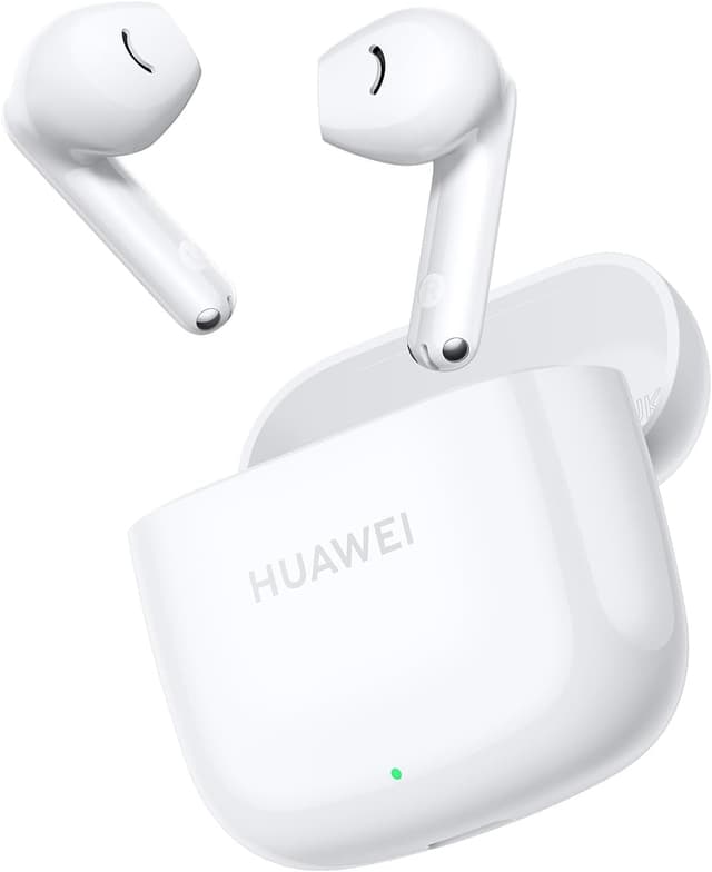 HUAWEI FreeBuds SE 2, 40-Hour Battery Life, Compact and Comfortable to Grip, 3 Hours of Music Playback on a 10-Minute Charge, IP54 Dust & Splash Resistance, Robust Bluetooth 5.3 Connections, White White SE2
