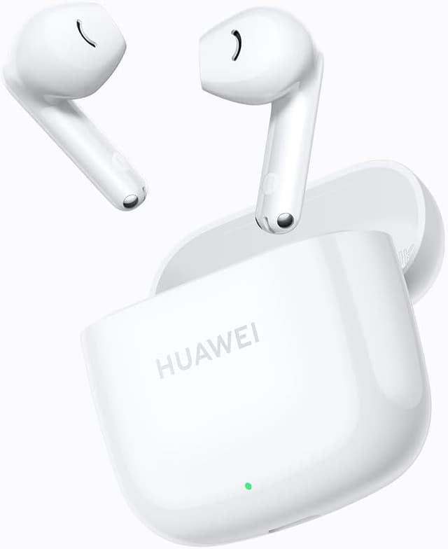 HUAWEI FreeBuds SE 2, 40-Hour Battery Life, Compact and Comfortable to Grip, 3 Hours of Music Playback on a 10-Minute Charge, IP54 Dust & Splash Resistance, Robust Bluetooth 5.3 Connections, White White SE2