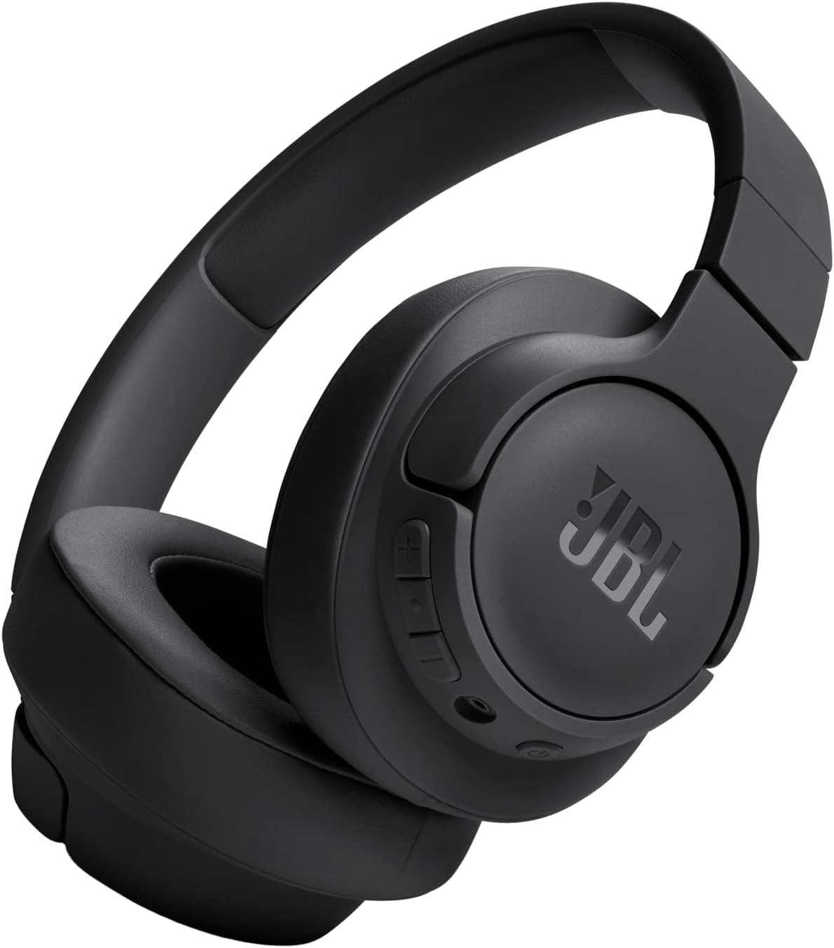 هدفون بی‌سیم JBL Tune 720BT – مدل دورگوشی (Over-Ear) با صدای Pure Bass، مجهز به Bluetooth 5.3، باتری با دوام تا 76 ساعت، امکان تماس هندزفری، اتصال چندگانه (Multi-Point)، طراحی تاشو، به‌همراه کابل صوتی جداشدنی – رنگ مشکی، مدل JBLT720BTBLK.