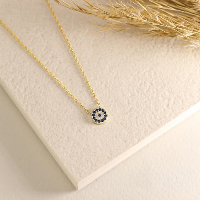 LLWOM Gold Necklace for Women，14k Gold Plated Infinity Necklace Star Of David Necklace Evil Eye Cross Pendants Heart Dainty Gold Necklace For Women Gold Modern