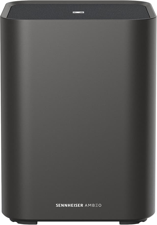 Sennheiser Consumer Audio Sennheiser AMBEO Subwoofer for TV and Music with Immersive 3D Surround Sound a Thundering Deep Bass Down to 27 Hz - 8'' Woofer with 350W Class D Amplifier - Black