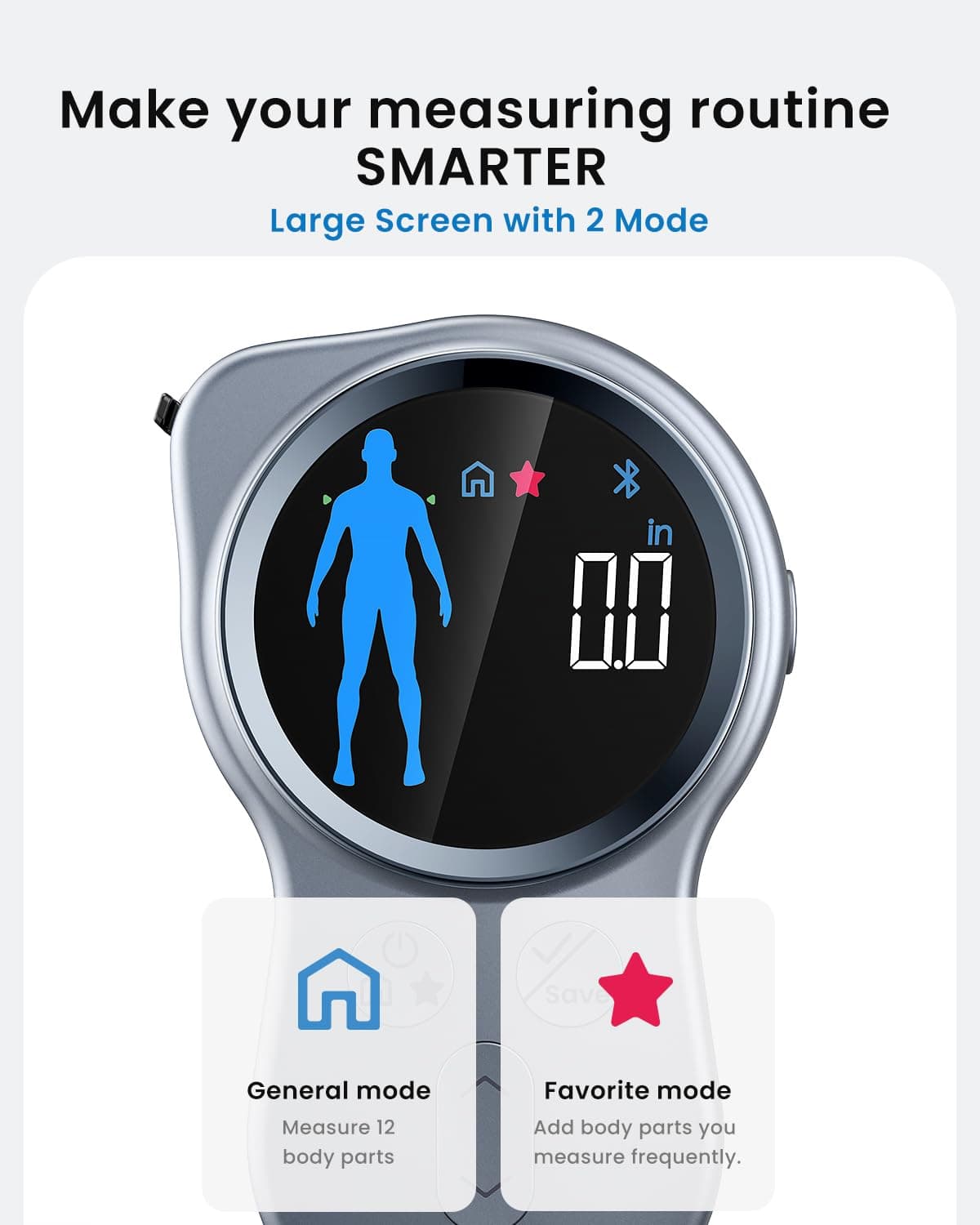 نوار اندازه‌گیری بدن RENPHO نسخه ارتقا یافته