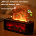 دستگاه پخش‌کننده عطر شومینه‌ای Flame، دستگاه آروماتراپی، دیفیوزر شعله ۷ رنگ ارتقایافته، مرطوب‌کننده اولتراسونیک مه خنک، دیفیوزر روغن اسانسی 150ml با تایمر و خاموشی خودکار بدون آب برای خانه، اتاق و دفتر 3367