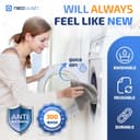 دستمال میکروفایبر Neolavish® برای نظافت آشپزخانه - حوله‌های ظرف فوق‌العاده جاذب برای پاک کردن و خشک کردن | بدون پرز، 30x30 سانتی‌متر، بسته 9 عددی خاکستری 9 عدد در بسته 3397