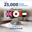 دستمال میکروفایبر Neolavish® برای نظافت آشپزخانه - حوله‌های ظرف فوق‌العاده جاذب برای پاک کردن و خشک کردن | بدون پرز، 30x30 سانتی‌متر، بسته 9 عددی خاکستری 9 عدد در بسته 3398