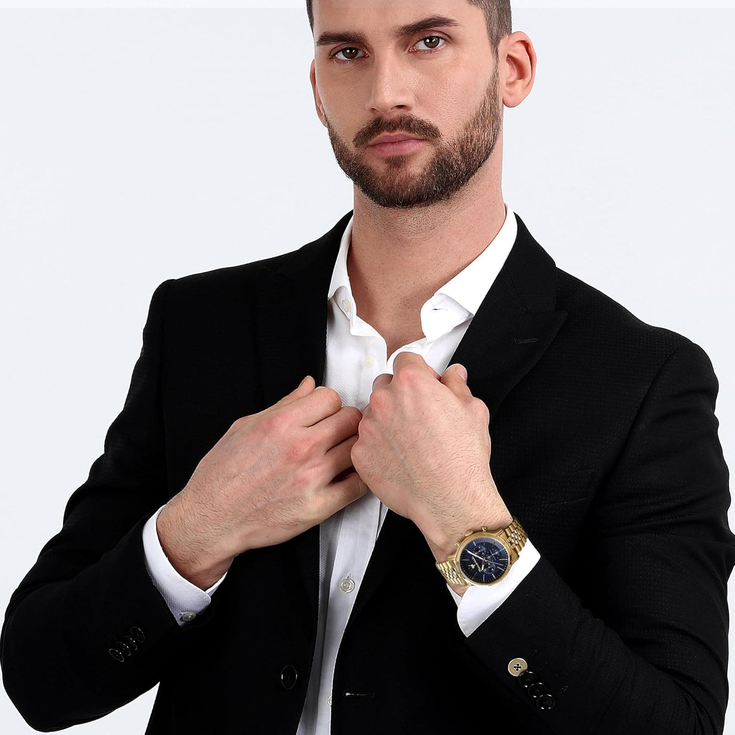 ساعت مچی مردانه Maserati Epoca نسخه محدود، کرنوگراف، ساعت کوارتز - R8873618031، طلایی، کرنوگراف، ساعت کوارتز 3427