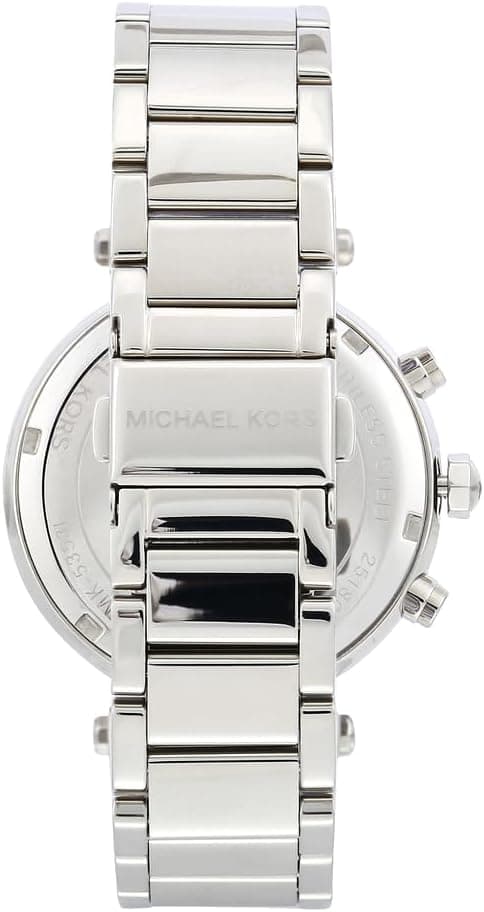 ساعت Michael Kors Parker از استیل ضد زنگ با تزئینات براق نقره‌ای/نقره‌ای 3440