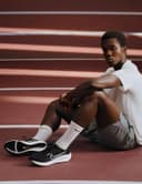 کفش دویدن مردانه Nike Downshifter 13 مدل LACED سایز 45 EU رنگ BLACK/WHITE-DK SMOKE GREY 3463