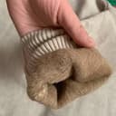 بلوز بافتنی ضخیم زمستانی با آستر پشمی، پلیور یقه‌اسکی ضخیم و راحت 2023 با بافت نرم و گرم، M زردآلویی M 3485