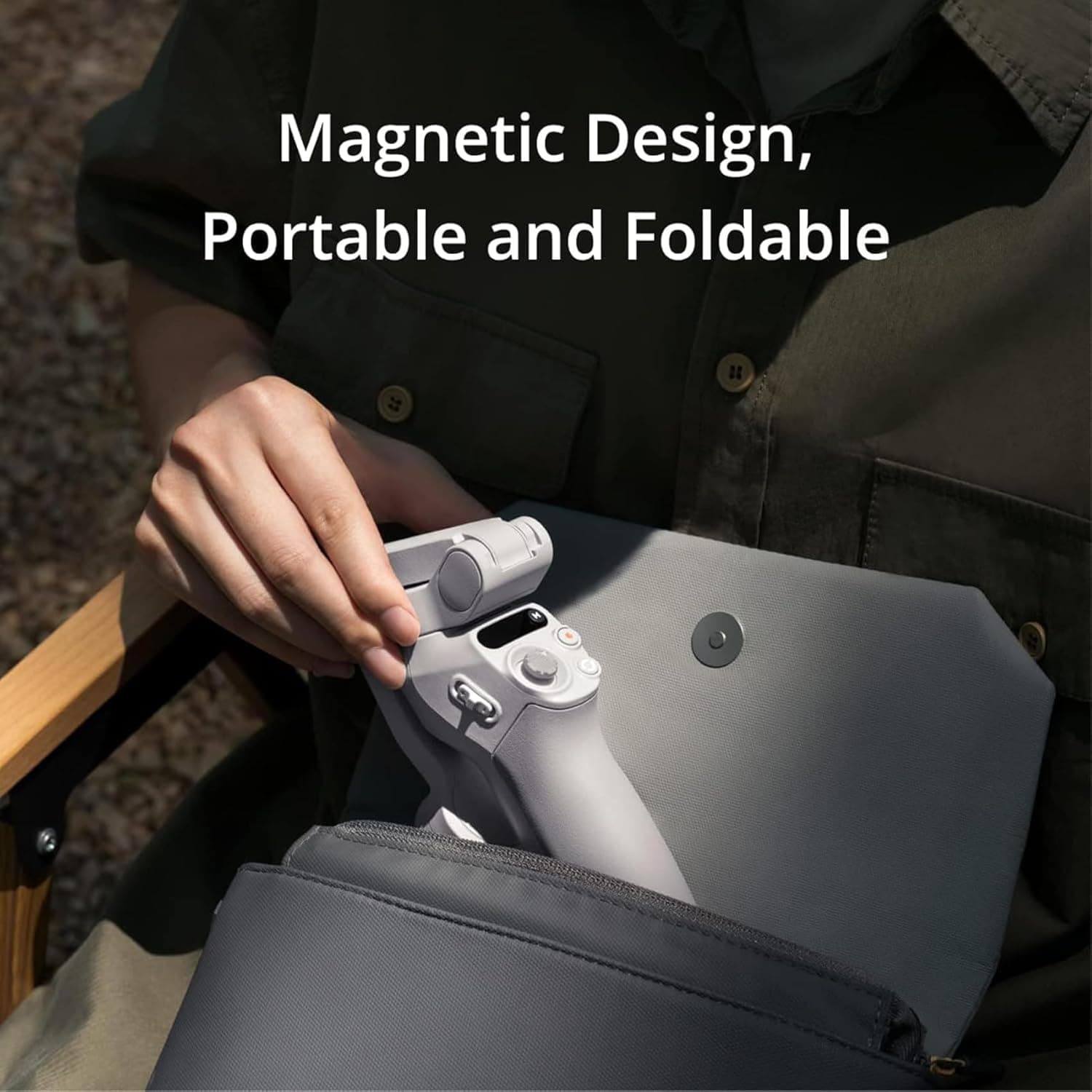 گیمبال هوشمند DJI OSMO Mobile SE – گیمبال ۳ محوره برای گوشی، سازگار با اندروید و آیفون، مناسب برای ویلاگینگ و ضبط ویدئوهای YouTube و TikTok، نسخه امارات با پشتیبانی رسمی گارانتی.