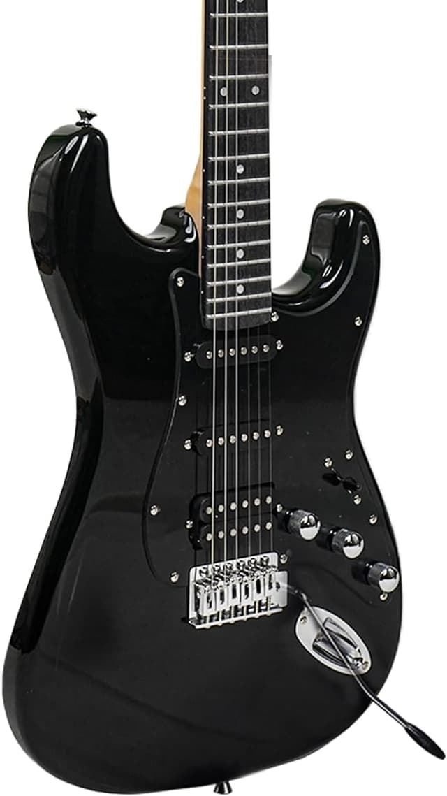 Kadence Astro Man Electric Guitar, 21 FRETS, H- S - S PICK UPS Walnut Top with Alder wood Back and Sides With Picks, Cable, Strap, Bag, Strings and Amplifier Super Combo