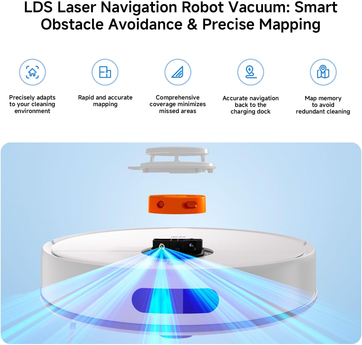 جارو برقی رباتی شیائومی مدل S40C
